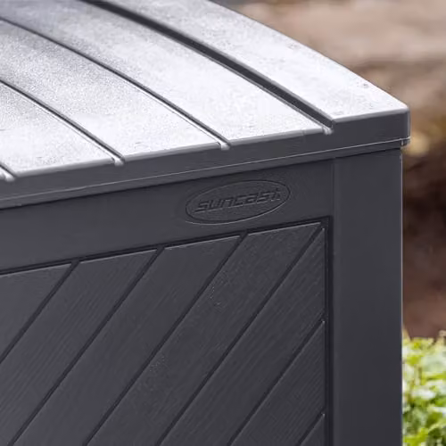 Rowlinsons Colorado Storage Box, Cyberspace Grey, W/D/H: 125 x 76 x 71 cm – 4