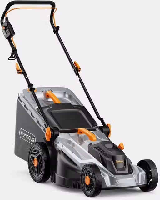 VonHaus 1600W Mains Lawnmower - Grey