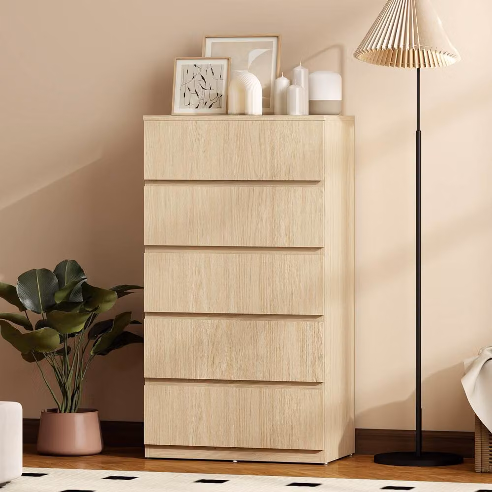 STILVORA Minimalist Wall Mounted Bedroom Cabinet in Beige, Sand and Brown – 2