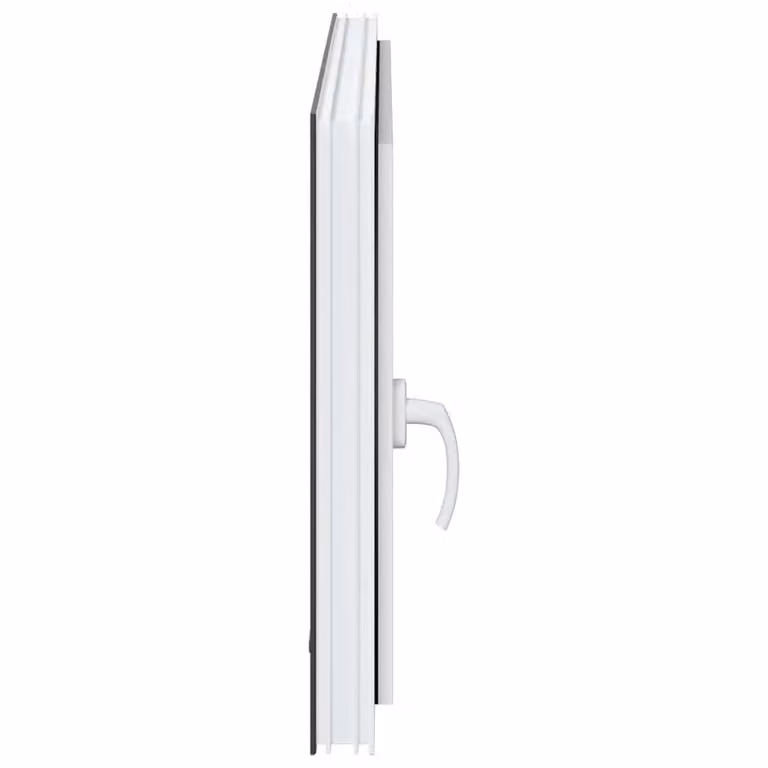 Berkfield Home RISOR Basement Tilt and Turn Window, Anthracite, W: 100 cm, H: 70 cm