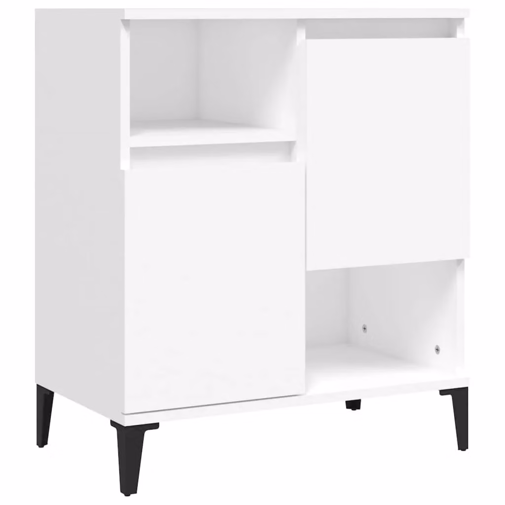 Berkfield Home White Classic Sideboard in Matt MDF, W/D/H: 60 x 35 x 70 cm – 2