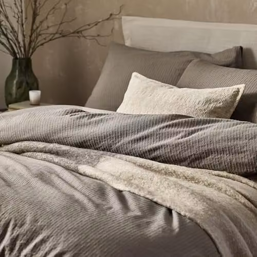 Yard Ramas Minimalist Rectangular Cotton Cushion in White or Beige, W/D/H: 60 x 40 x 40 cm – 2