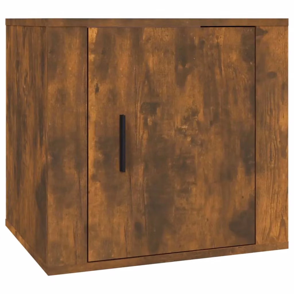 Berkfield Home Smoked Oak Bedside Cabinet in Brown, W/D/H: 50 x 39 x 47 cm – 2