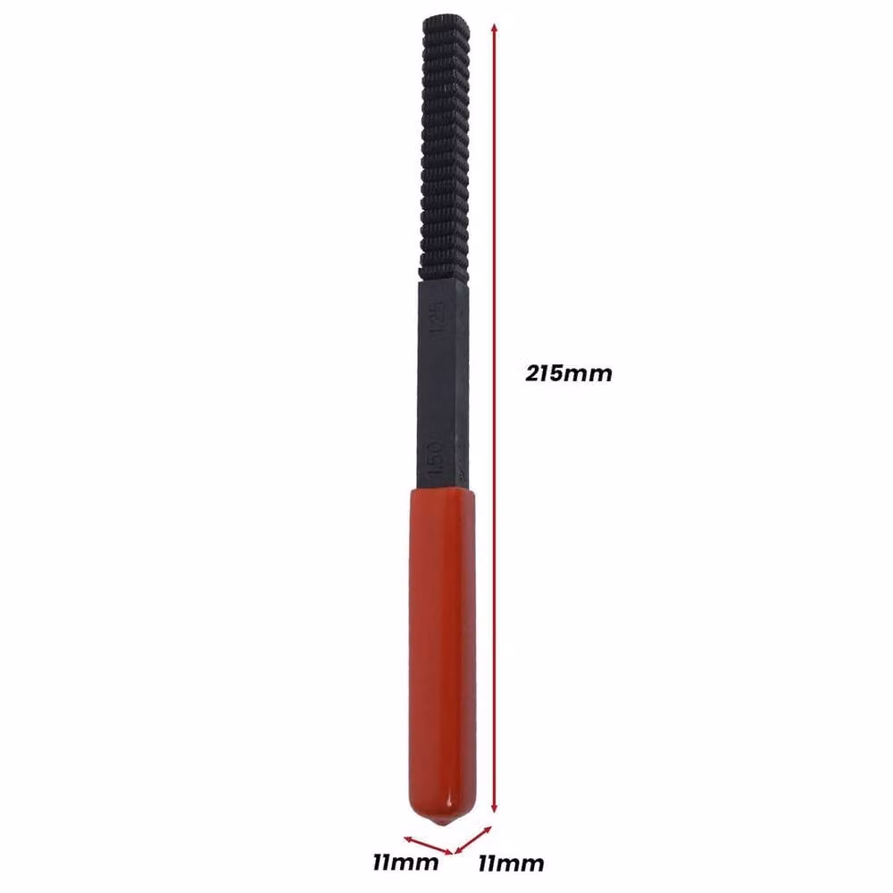 SPETLEK Metric Thread Restoration Repair File in Black – 2