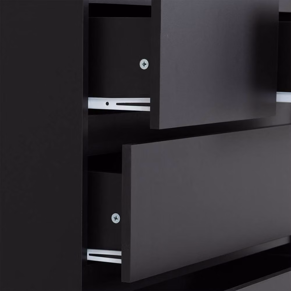 Seconique Malvern 3+2 Drawer Chest in Black – 4