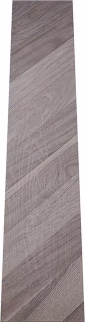 Livingandhome Grey Chevron Self-Adhesive PVC Flooring Planks