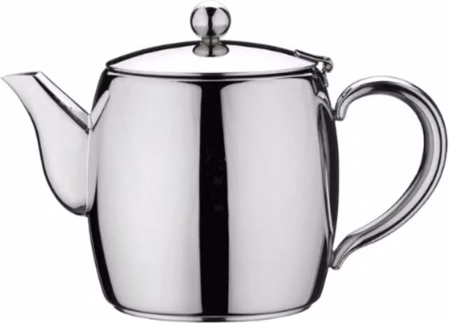 Café Stål Bellux Stainless Steel Teapot, Silver, 800ml