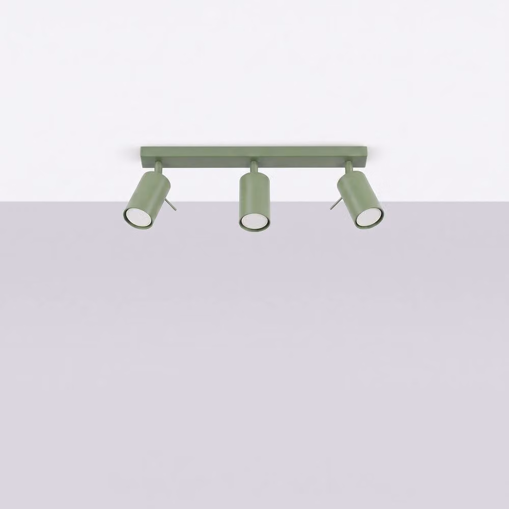 Sollux Lighting Modern Ring Ceiling Lamp in Green, W/D/H: 45 x 16 x 6 cm – 2