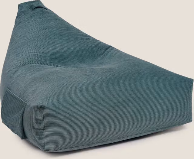 Kaikoo Corduroy Tripod Beanbag in Green
