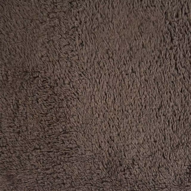 OHS Brown Teddy Fleece Throw, W: 200 cm, L: 240 cm