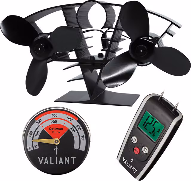 Vaillant Moisture Meter and Thermometer in Red and Black