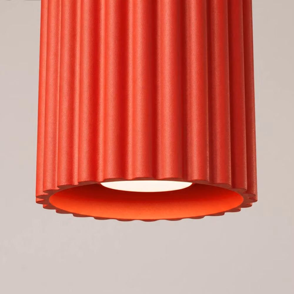 Sollux Lighting minimalist cube ceiling lamp in red, W/D/H: 10 x 10 x 10 cm – 3