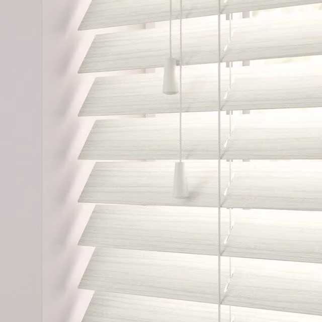 Terrys Elementi Fauxwood Made To Measure Venetian Blinds, 50mm, Allura Oak