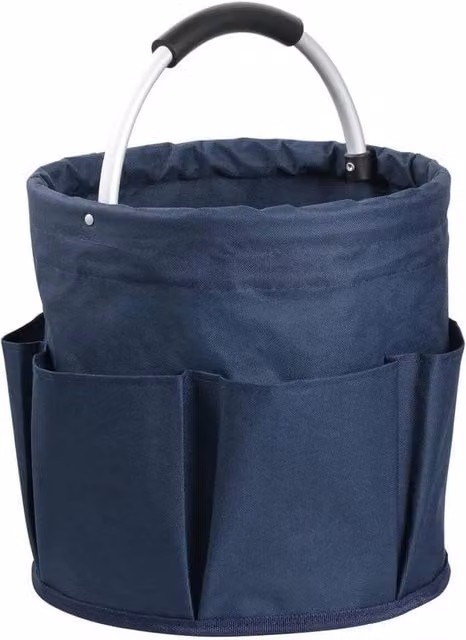 PAWNORA Cleaning Bucket Organiser Caddy in Blue