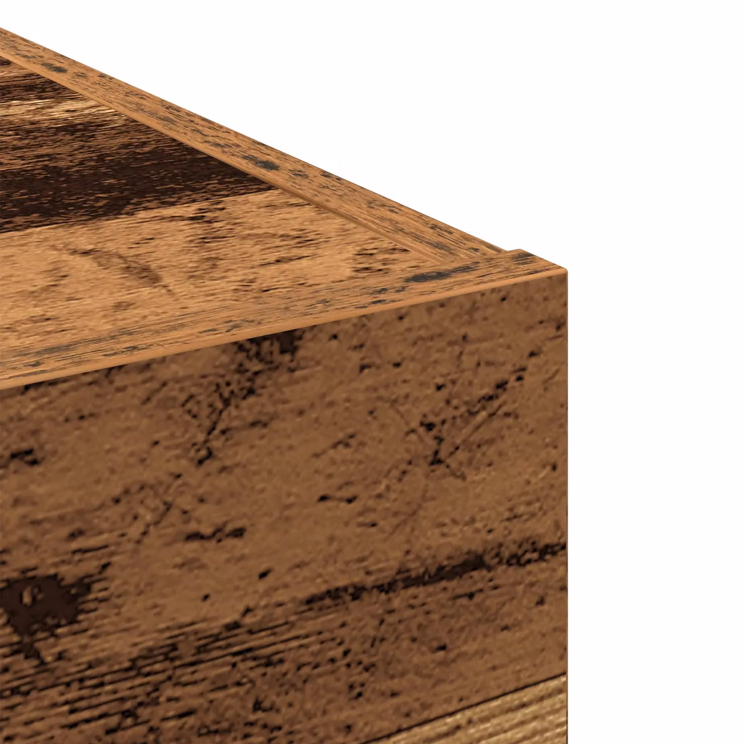Berkfield Home Rustic Old Wood Sideboard in Brown, W/D/H: 93 x 42.5 x 30 cm – 3
