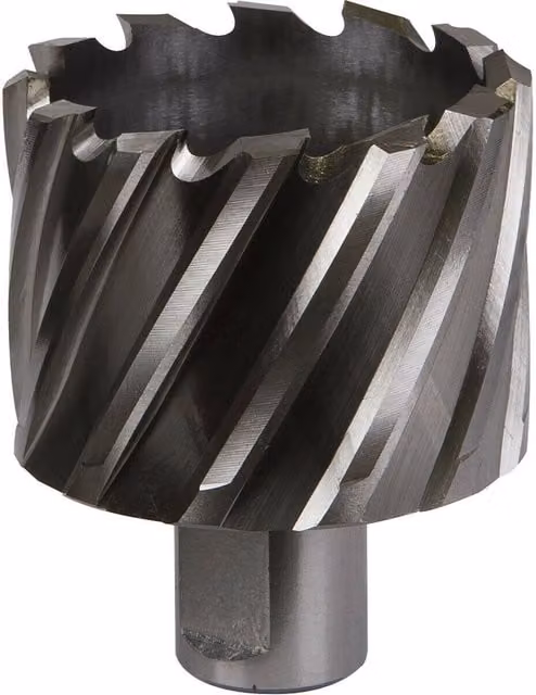 Loops M2 Steel Annular Metal Core Drill Rotabor Cutter, Silver, Diameter: 51 mm, Depth: 25 mm