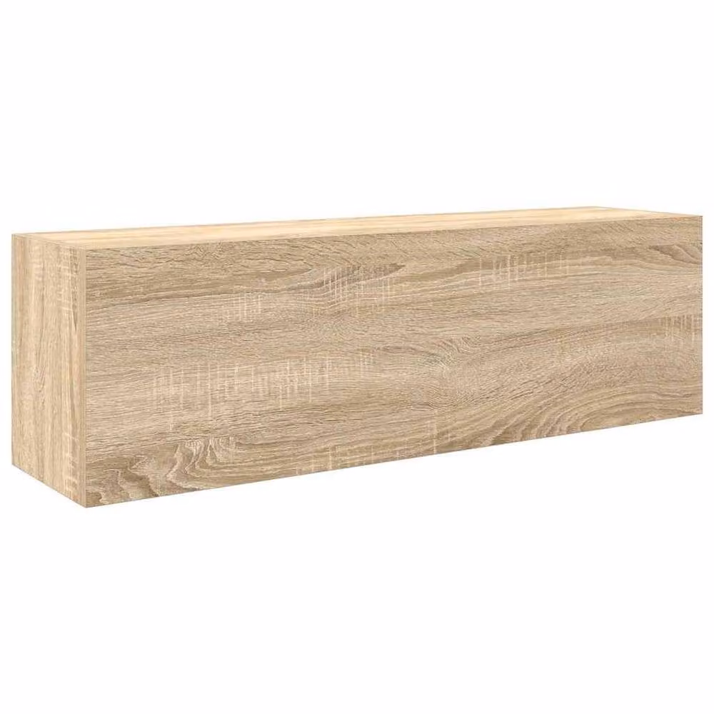 Berkfield Home Sonoma Oak Bathroom Wall Cabinet, Brown, W/D/H: 100 x 25 x 30 cm – 1