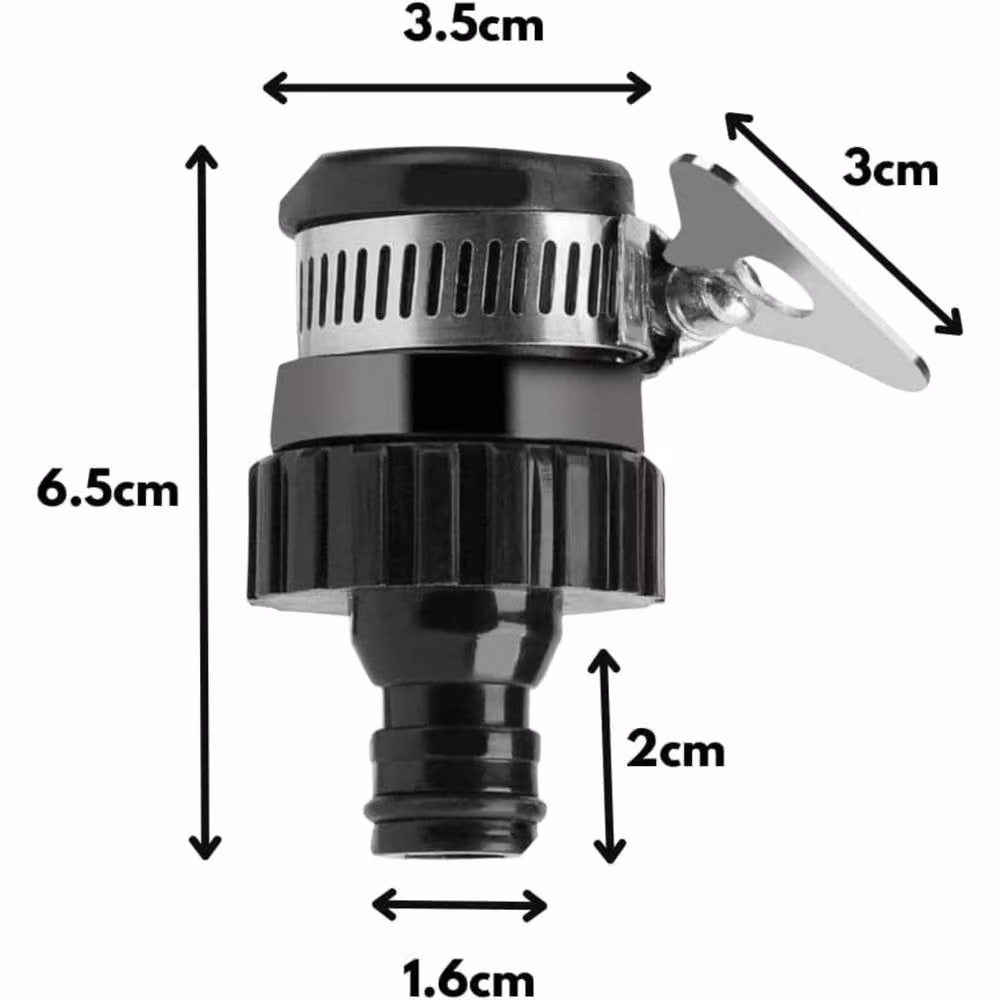 Marco Paul 1/2 inch Quick Connect Tap Connector in Black – 4