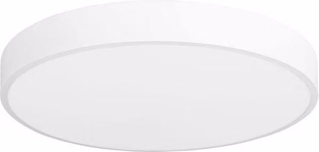 Netlighting Stac LED Flush Ceiling Light in White Opal with Neutral White 4000K Light