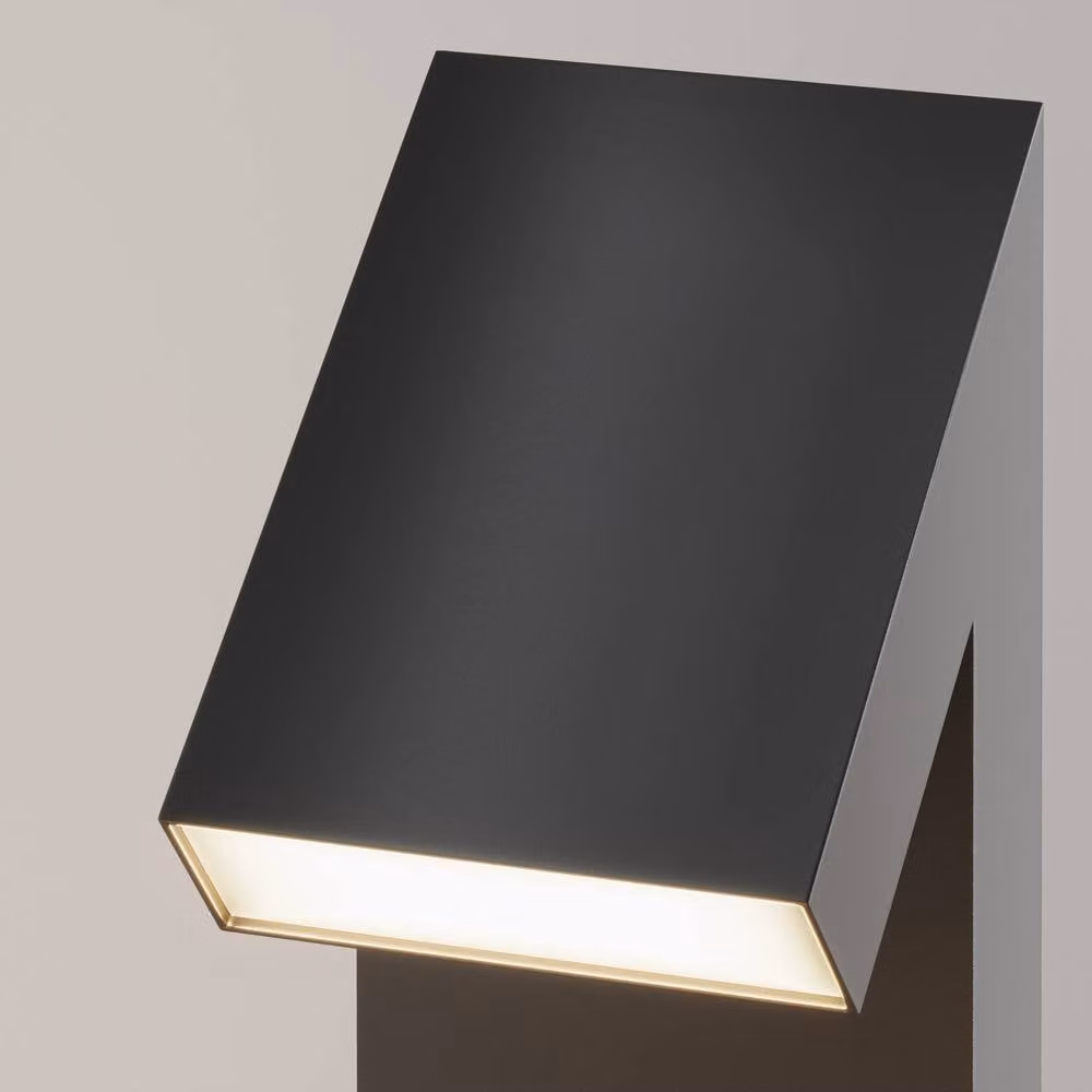 Netlighting Guss LED Outdoor Bollard in Grey, 550lm, 3000K Warm White, IP65 – 2