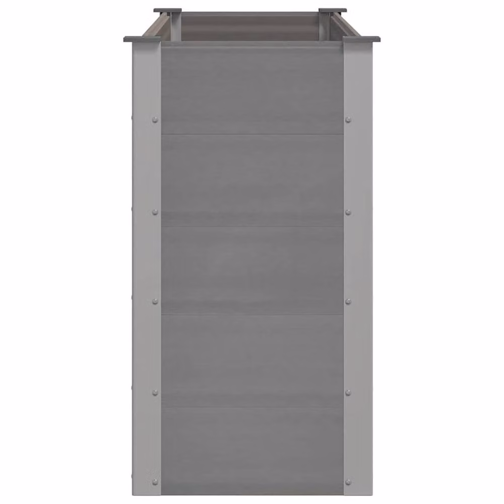 Berkfield Home Garden Grey WPC Raised Bed W/D/H: 150 x 50 x 91 cm – 3