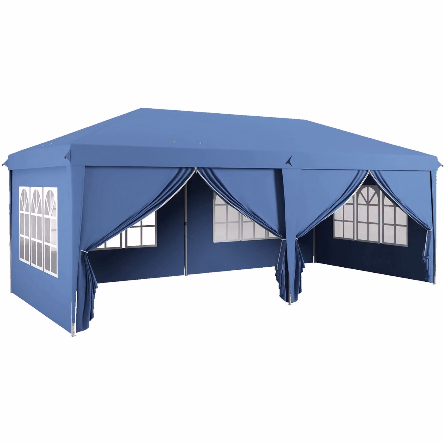Outsunny Blue Pop Up Steel Gazebo W/D/H: 300 x 300 x 300 cm – 2