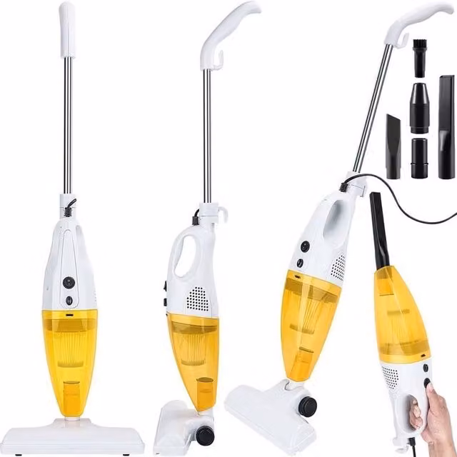 PAWNORA 2-in-1 Handheld Vacuum Cleaner in Orange and Yellow