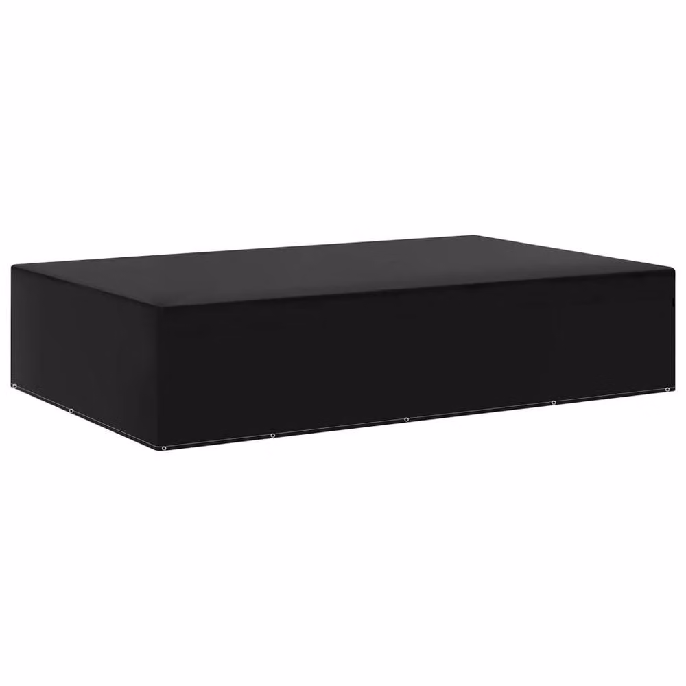 Berkfield Home Durable Garden Furniture Covers, 2 Pack, Black, W/D/H: 325 x 205 x 70 cm – 3