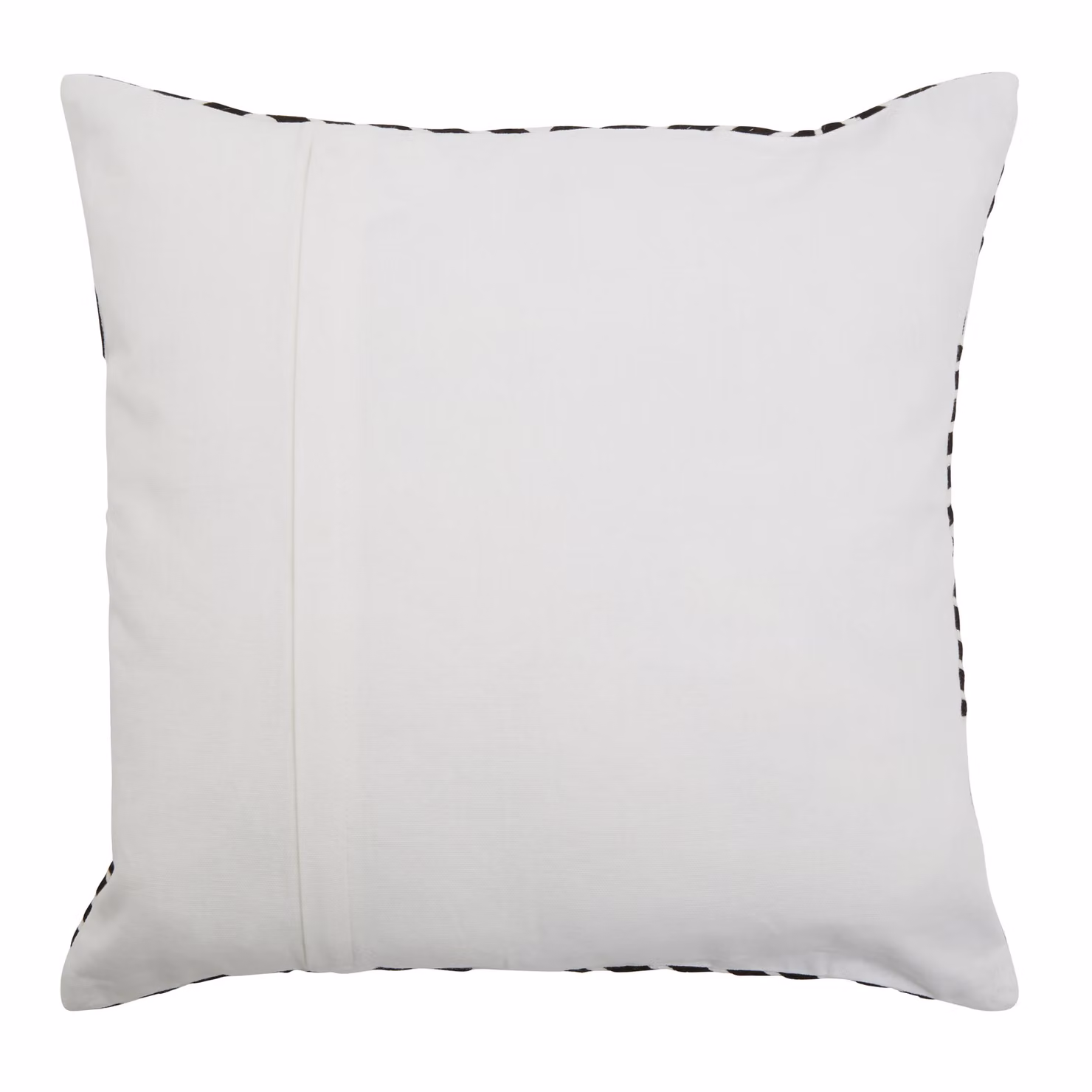 Orsina Bosie Ozella Black and White Square Graphic Cotton Cushion – 3