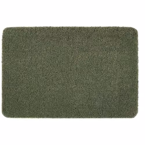 THE RUGS Washable Non Slip Shaggy Rug in Green, W: 120 cm, D: 80 cm – 6