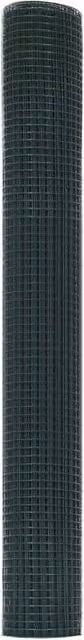 Berkfield Home Green PVC Coated Steel Welded Wire Fence Single-Bar H: 120 cm, L: 25 m – 1