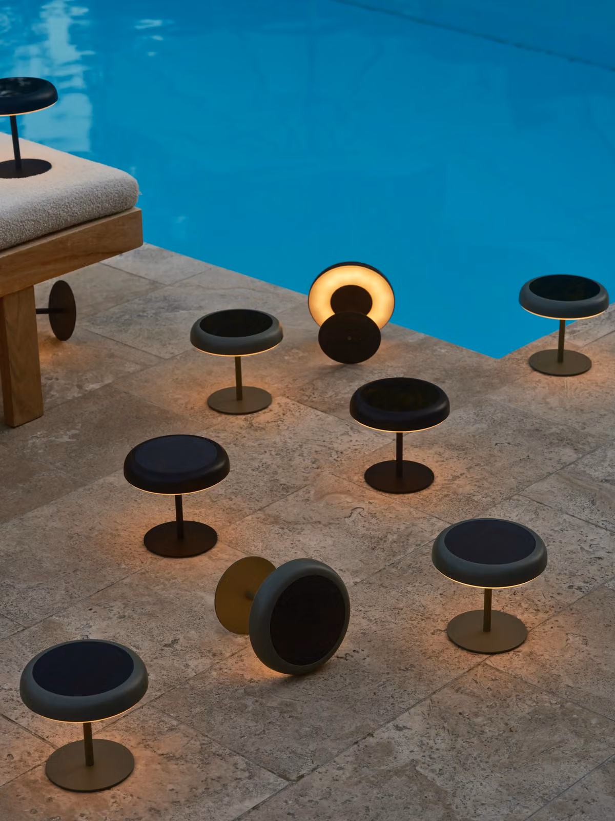 Nordlux Elmer Solar Powered Portable LED Garden Light, Black, IP44, 3000K Warm White – 6