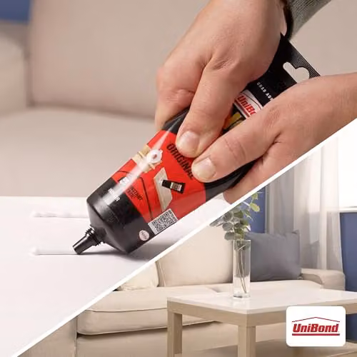 Unibond No More Nails Original Construction Adhesive, White, 175 ml – 5