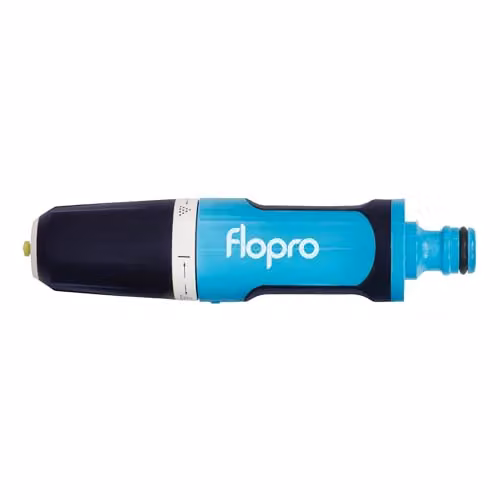 Flopro+ Multi-Pattern Adjustable Garden Hose Nozzle, 1/2 Inch, Grey and Blue – 2