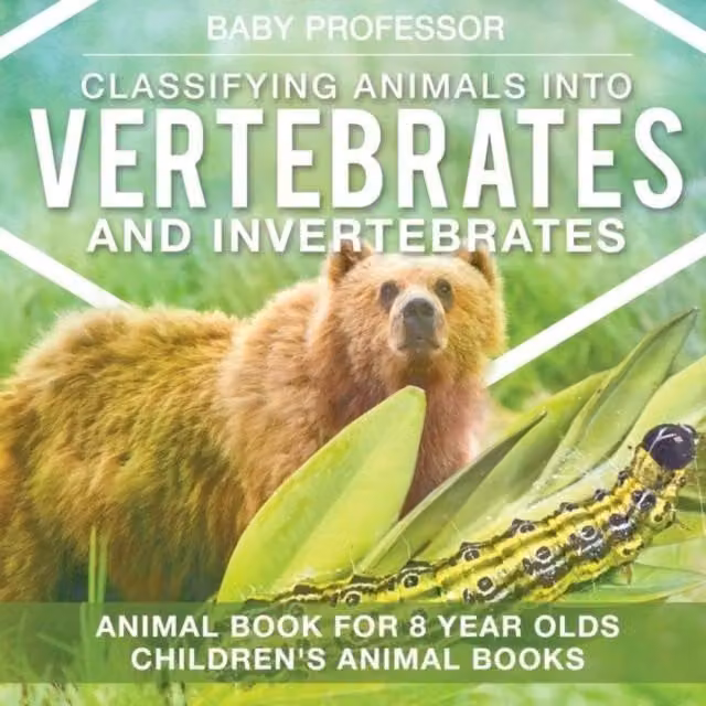 Baby Professor Classifying Animals into Vertebrates and Invertebrates Multicolour Paper Educational Set