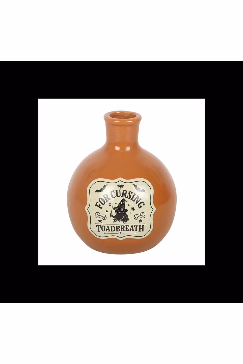 KDMD Toadbreath Potion Ceramic Taper Candle and Vase in Orange – 3