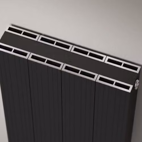 UK Radiators Thetford Black Horizontal Designer Electric Radiator with WIFI, W: 56.0 cm, H: 60.0 cm – 3