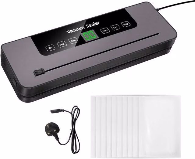 EONLION Automatic and Manual Vacuum Food Sealer in Dark Grey – 1