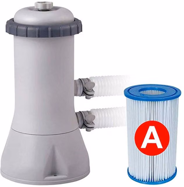 Intex 330 Gallon Filtration Pump, Grey