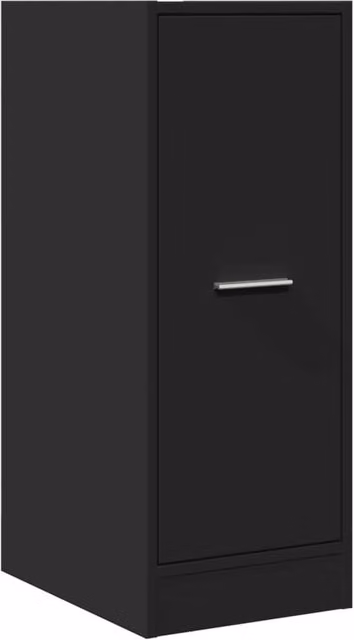 Berkfield Home Elegant Apothecary Cabinet in Black, W/D/H: 30 x 41 x 77.5 cm – 1