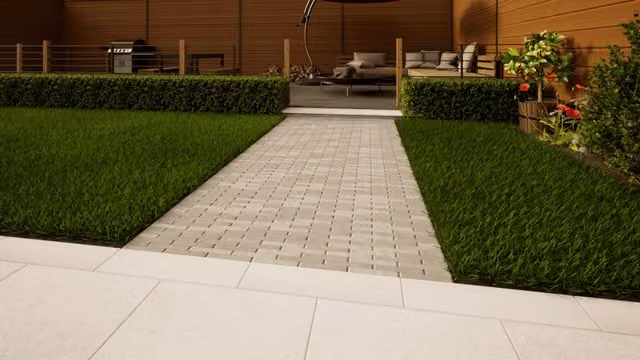 Gromo Antica Grey Clay Paving W: 20.4 cm, D: 6.0 cm, H: 5.0 cm
