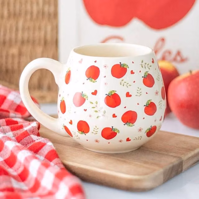 Uniqueful Floral Ceramic Mug, Multicolour, 550 ml – 1