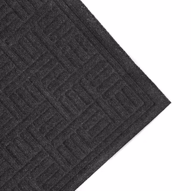 Nicoman Non-Slip Industrial Rubber Entrance Mat, Black, W/D: 150 x 90 cm