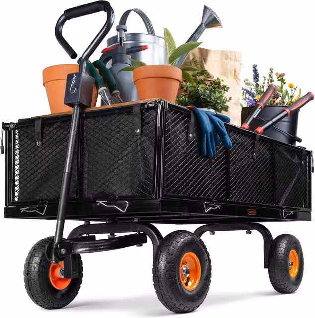 VonHaus 230L Festival Cart in Black