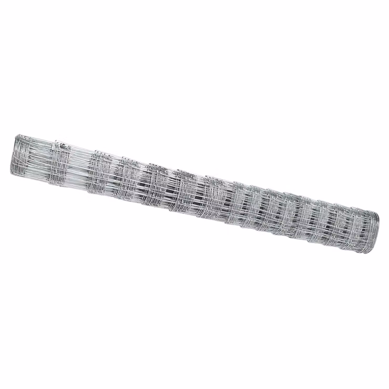 Berkfield Home Field Fence Galvanised Steel in Silver, H: 120 cm, W: 10 m – 2