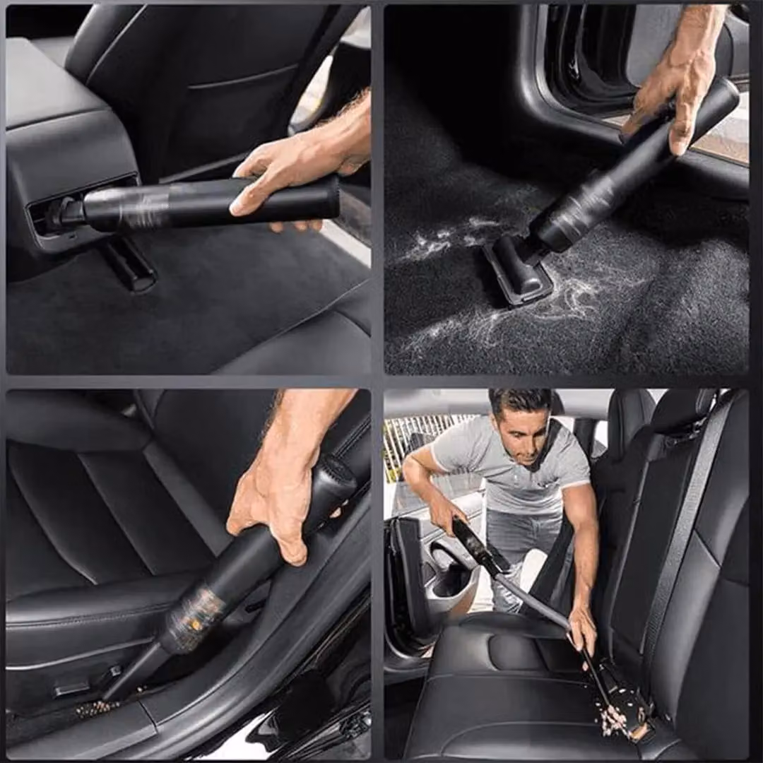 SPETLEK Slim V8 Handheld Cordless Car Vacuum Cleaner with Blow Function, Black – 4