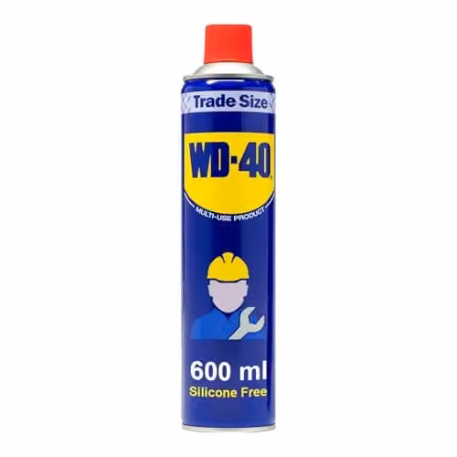 WD-40 Multi-Purpose Lubricant Aerosol, Blue, 2 x 600ml – 1