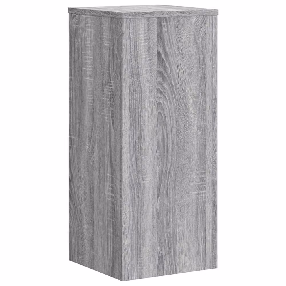 Berkfield Home Set of 2 Grey Plant Stands, W/D/H: 30 x 30 x 70 cm – 2