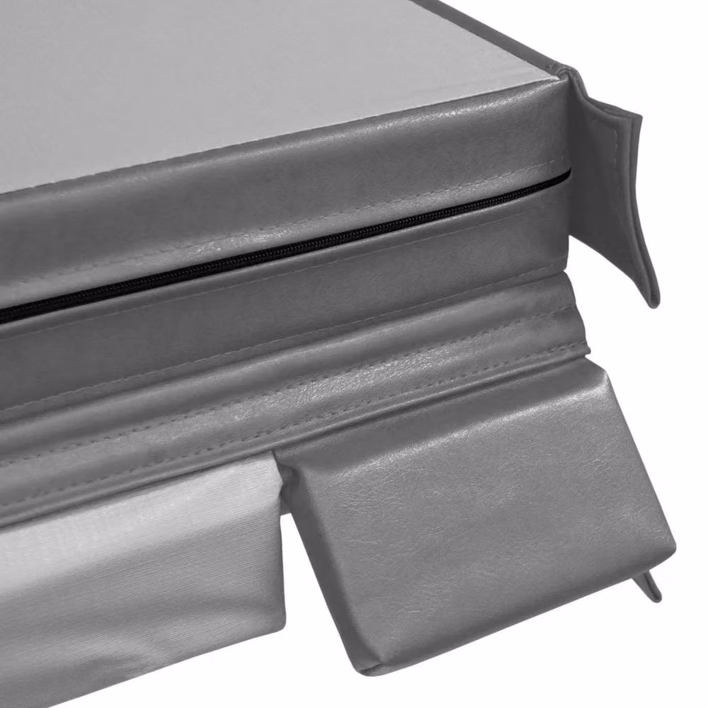 Monstershop Thermal Rectangular Hot Tub Spa Cover, Grey, W: 220 cm – 6
