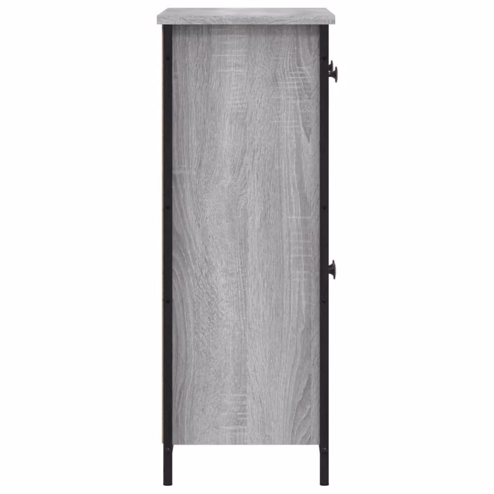 Berkfield Home Grey Sonoma Sideboard in Engineered Wood, W/D/H: 70 x 30 x 80 cm – 3